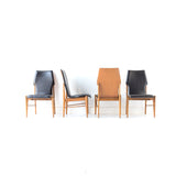 Set of 4 Lane Dining Chairs