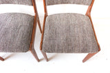 Set of 4 Danish Teak Chairs