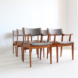 Set of Teak Dining Chairs