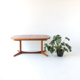 Teak Dining Table with One Leaf