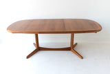 Teak Dining Table with One Leaf