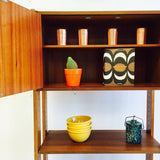 Teak Single Bay Wall Unit
