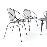 Vintage Salterini Coffee Table + 4 Chairs