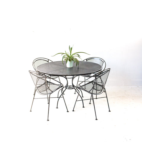Salterini Hoop Chairs and Dining Table