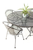 Salterini Hoop Chairs and Dining Table