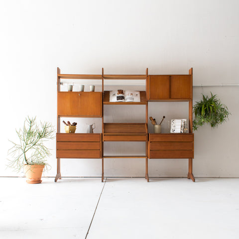 Walnut Wall Unit