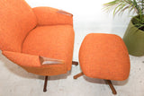 Adrian Pearsall Lounge Chair and Ottoman