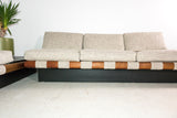 Adrian Pearsall Sectional with Slate End Tables