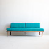 atomic sofa - teal