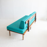 atomic sofa - teal