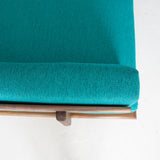 atomic sofa - teal