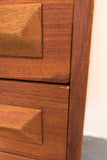 Danish Teak Highboy Dresser