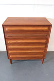 Danish Teak Highboy Dresser