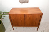 Danish Teak Tambour Door Sideboard