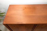 Danish Teak Tambour Door Sideboard