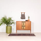 Danish Teak Tambour Door Sideboard