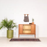 Danish Teak Tambour Door Sideboard