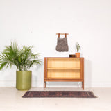 Danish Teak Tambour Door Sideboard