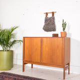 Danish Teak Tambour Door Sideboard