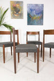 Set of 4 Frem Rojle Danish Teak Dining Chairs