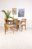 Drexel Dining Set with 3 Leaves and 4 Chairs