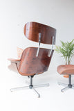 Eames Style Lounge Chair and Ottoman