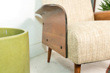 George Mulhauser for Plycraft Chair with Ottoman