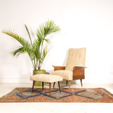 George Mulhauser for Plycraft Chair with Ottoman