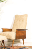 George Mulhauser for Plycraft Chair with Ottoman
