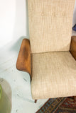 George Mulhauser for Plycraft Chair with Ottoman