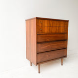 Walnut Highboy Dresser