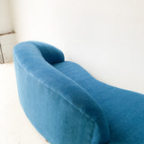 Vintage “Cloud” Style Sofa with New Upholstery