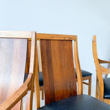 Set of 6 Lane Dining Chairs