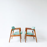 Pair of Occasional Chairs - Mint Green