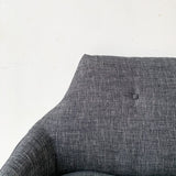 Mid Century Modern Gondola Sofa with New Upholstery