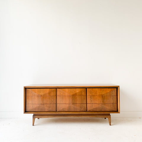 Mid Century Modern United Low Dresser