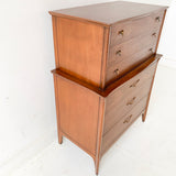 Mid Century Modern Mahogany Drexel Highboy Dresser