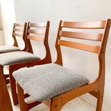 Set of 6 Danish Teak Dining Chairs