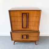 Mid Century Walnut Gentlemen’s Chest