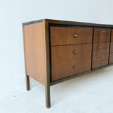 Mid Century Walnut Dresser with Solid Wood Top