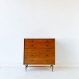 Mid Century Modern Highboy Dresser by Harmony House