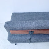 Mid Century Daybed/Sofa with New Upholstery