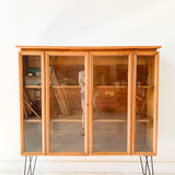 Mid Century Curio Cabinet