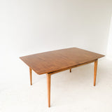 Mid Century Walnut Dining Table w/ 3 Leaves