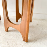 Walnut Dining Table w/ 2 Leaves by Young