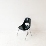 Vintage Black Shell Chair
