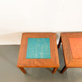 Pair of John Keal for Brown Saltman End Tables