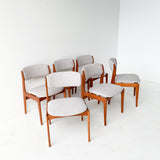 Set of 6 Teak Dining Chairs