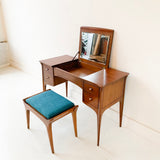 Mid Century Modern Mahogany Desk/Vanity by Drexel