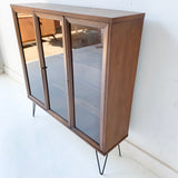 Mid Century Modern Petite Curio Cabinet